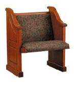 Click to view a selection of pews we offer.